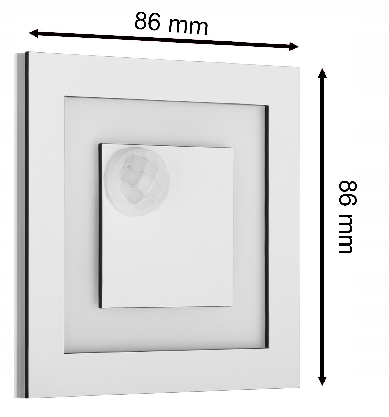 Oświetlenie schodów z czujnikiem ruchu 230v LED ZIMNA - obrazek 4