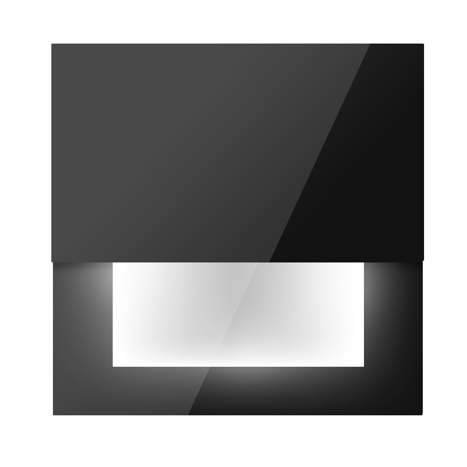 Oświetlenie schodowe z CZUJNIKIEM RUCHU zmierzchu 230v LED CZARNA CIEPŁA - obrazek 6