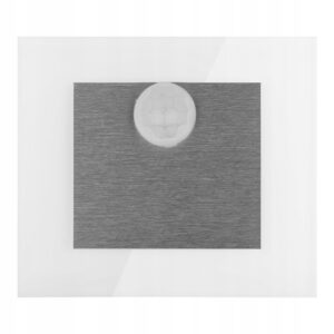 Oświetlenie schodowe LED z CZUJNIKIEM ruchu 230v SREBRNA CIEPŁA 3000k