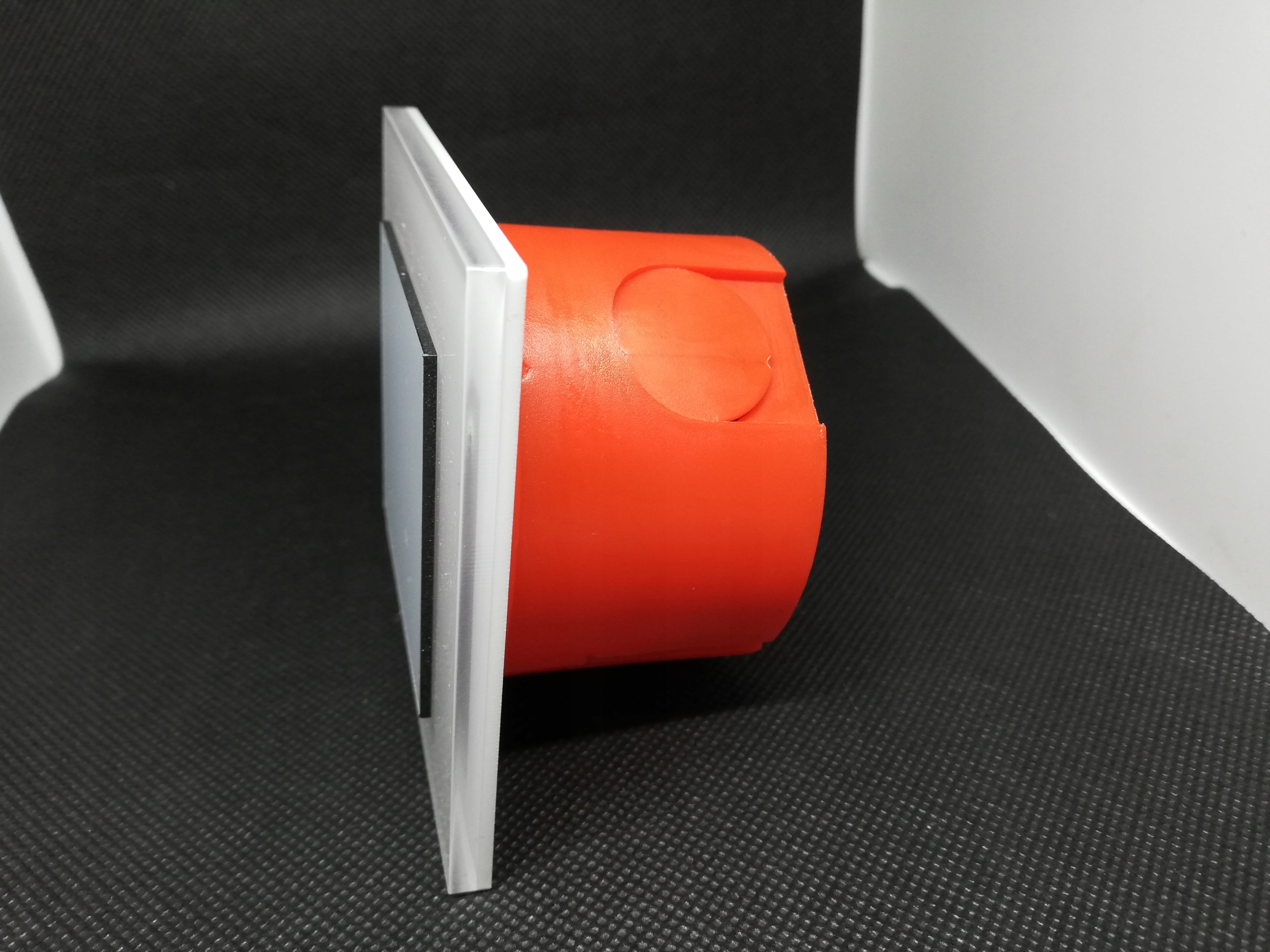 Oświetlenie schodowe z CZUJNIKIEM RUCHU zmierzchu 230v LED CZARNA CIEPŁA - obrazek 11