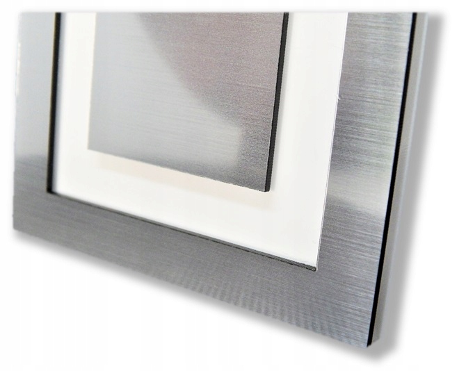 Zestaw 10x Lampka schodowa LED 230+ 2 czujka ruchu SREBRNA ZIMNA LUB CIEPŁA - obrazek 8