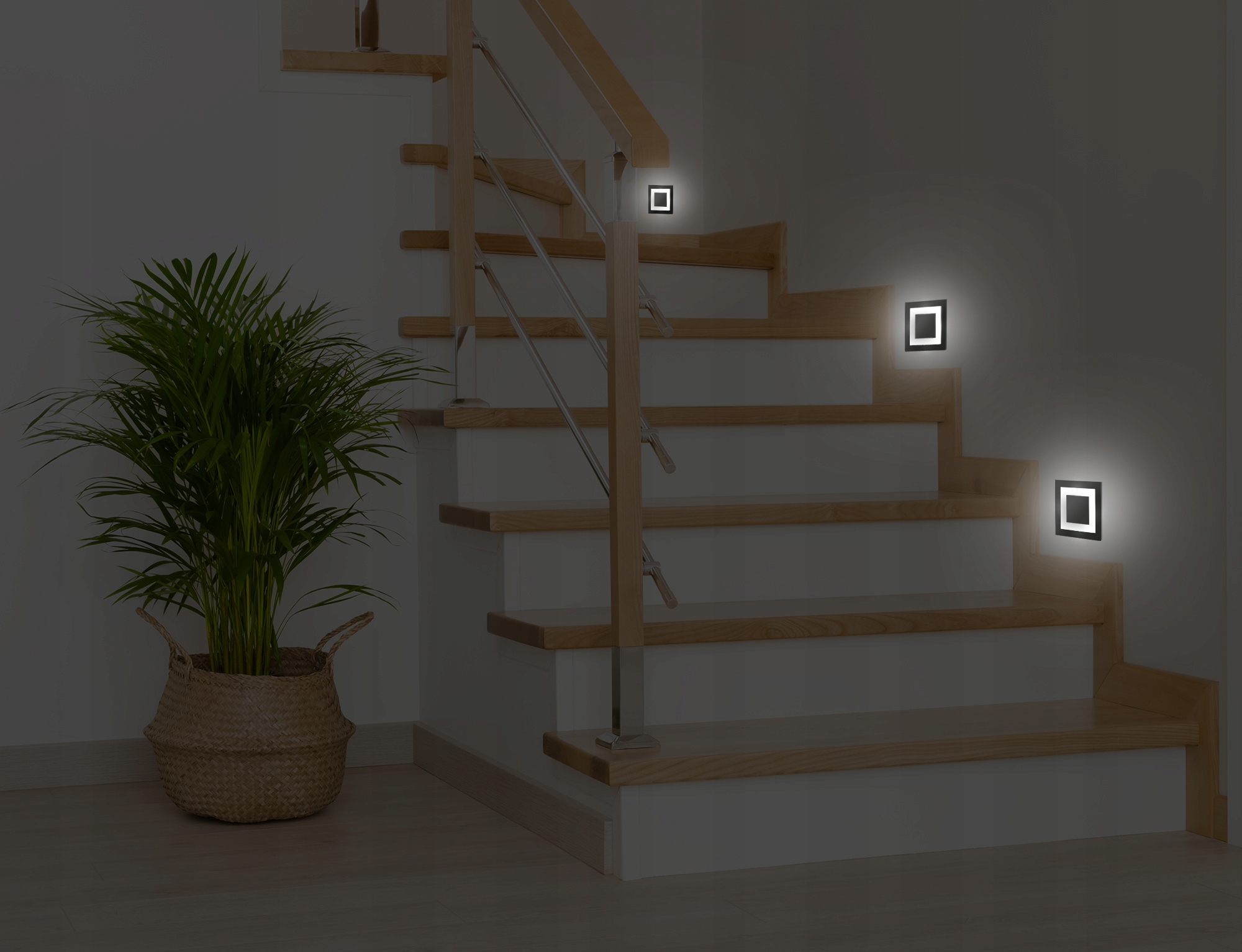 Oprawy schodowe z CZUJNIKIEM RUCHU 230v LED Z - obrazek 8