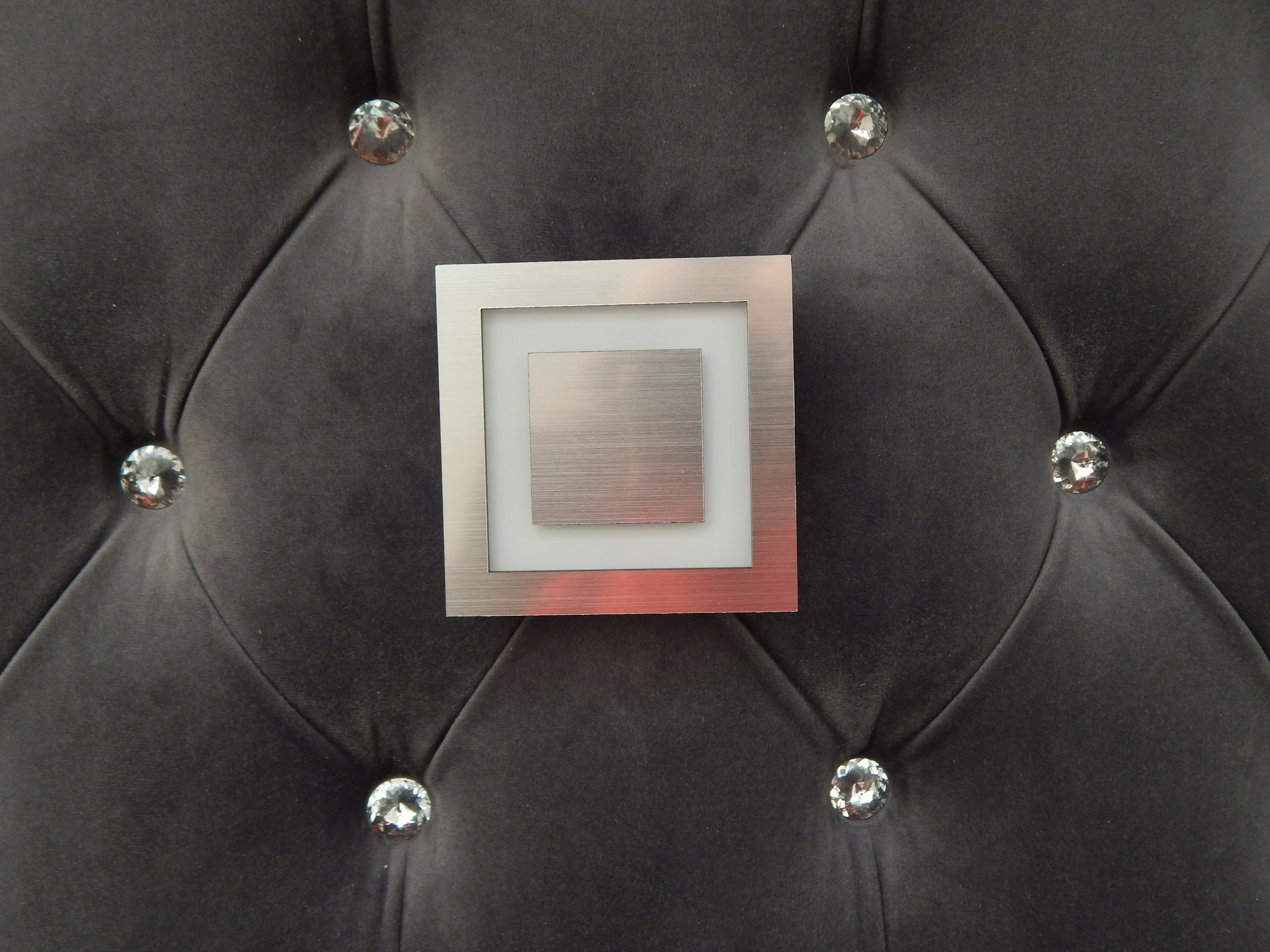 Zestaw 10x Lampka schodowa LED 230+ 2 czujka ruchu SREBRNA ZIMNA LUB CIEPŁA - obrazek 4