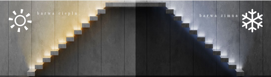 Zestaw 10x Lampka schodowa LED 230+ 2 czujka ruchu SREBRNA ZIMNA LUB CIEPŁA - obrazek 12