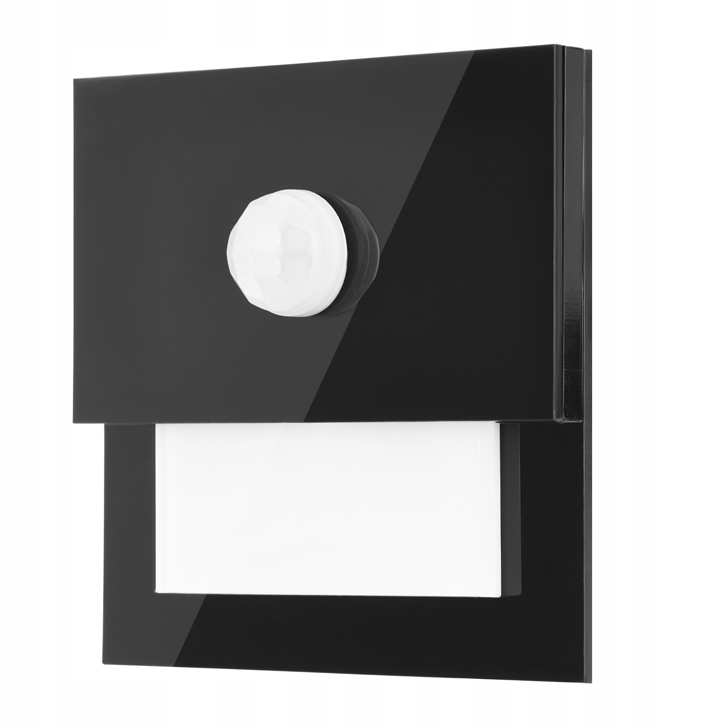 Oświetlenie schodowe z CZUJNIKIEM RUCHU zmierzchu 230v LED CZARNA CIEPŁA - obrazek 3