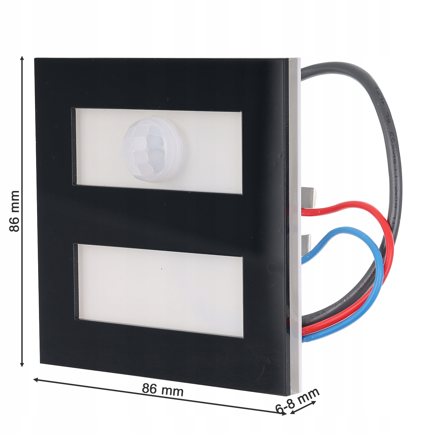 Oprawy schodowe z CZUJNIKIEM RUCHU 230v LED NEUTRALNA - obrazek 5